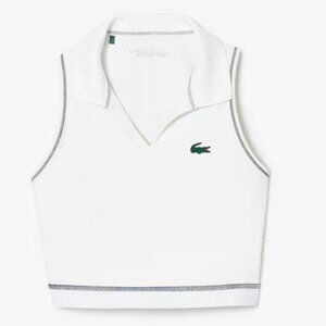 BNWT - Lacoste Sport - Women's Polo Style Stretch Sport Bralette - Size M